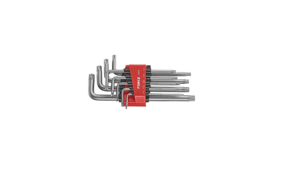 Jeu de clés Force Long Resistorx 9 pièces, Image 2