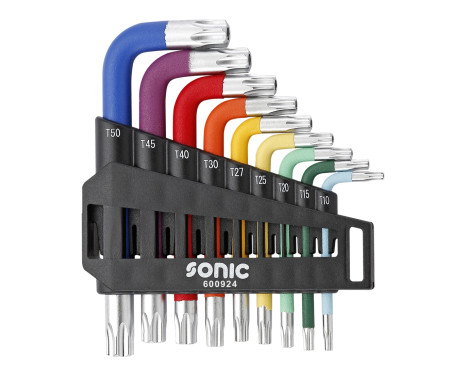 Jeu de touches L TX, court avec code de couleur 9-dlg.