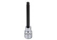 Bitdop 3/8 ", six pans creux avec tête sphérique 5.5mm