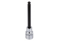 Bitdop 3/8 ", six pans creux avec tête sphérique 6mm