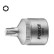 Douille à embout Force 1/2" Torx T27