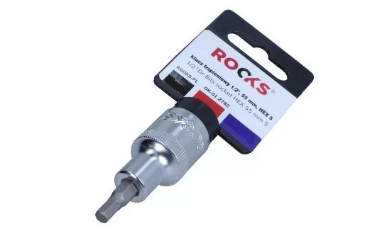 Douille à embout Rooks 1/2'', 55mm hex 5