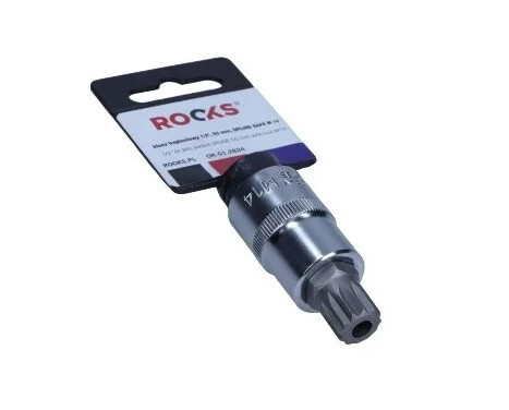 Douille à embout Rooks 1/2, 55 MM, multi-dents M14