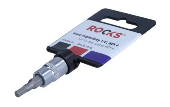 Douille à embout Rooks 1/4", Allen 4