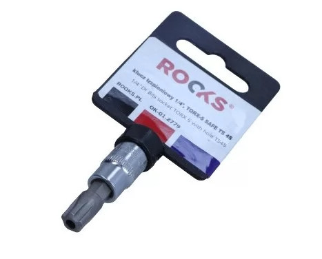 Douille à embout Rooks 1/4", Torx 5, TS45