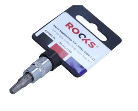 Douille à embout Rooks 1/4" Torx T27