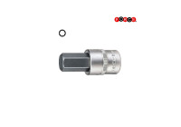 Force Douilles hexagonales 1/2" (80 mmL) 8 mm