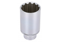 Bouchon 1/2 ", long 12 côtés 32mm