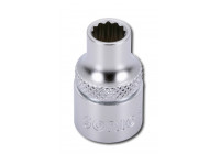 Capuchon 3/8 ", 12 côtés 16mm