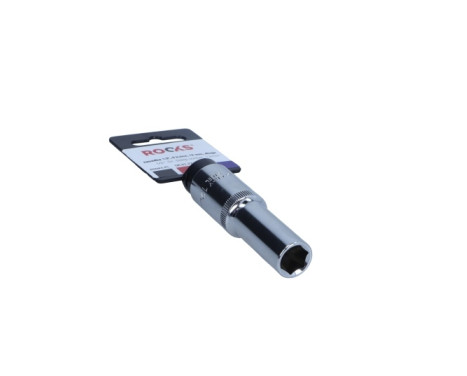 Rooks Douille 1/2", 6 pans, 12 mm, longue