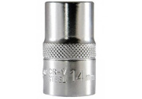 Rooks Douille 1/2", 6 pans, 14 mm