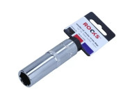 Rooks Douille 1/2", 6 pans, 15 mm, longue