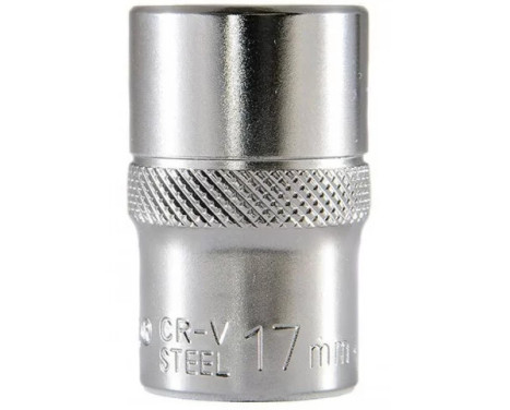 Rooks Douille 1/2", 6 pans, 17 mm