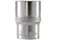Rooks Douille 1/2", 6 pans, 18 mm