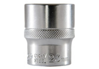Rooks Douille 1/2", 6 pans, 23 mm