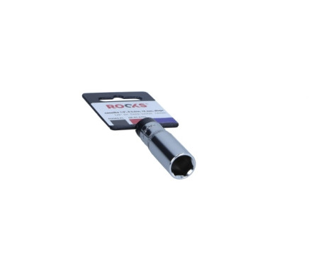 Rooks Douille 1/4", 6 pans, 12 mm, longue