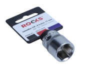 Rooks Douille 3/8", 6 pans, 17 mm