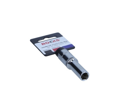 Rooks Douille 3/8", 6 pans, 9 mm, longue