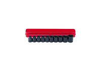 Jeu de douilles à chocs 1/2" SAE (6 côtés) 10 pièces