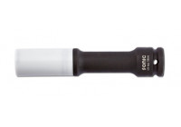 Capuchon d'écrou de roue 1/2", extra long 6 pans pour jantes aluminium 17mm