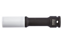Capuchon d'écrou de roue 1/2", extra long 6 pans pour jantes aluminium 19mm