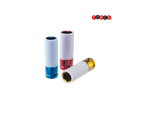 Douille Imp. 1/2" 6pt. (colorée) 21mm