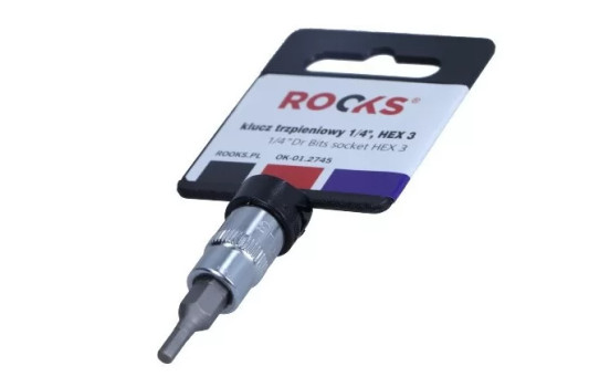 Douille à embout Rooks 1/4", Allen 3
