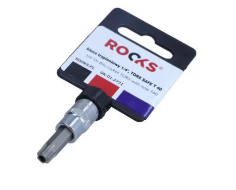 Douille à embout Rooks 1/4" Torx T40