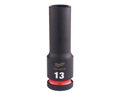 Douille à chocs Milwaukee SHOCKWAVE™ 1/2" de long 13 mm - 1 pièce