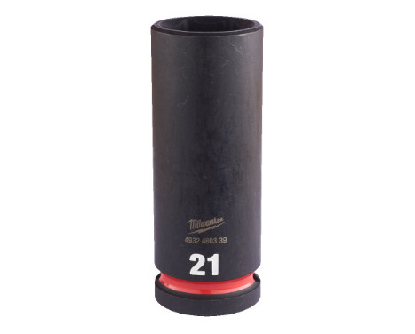 Douille à chocs Milwaukee SHOCKWAVE™ 1/2" de long 21 mm - 1 pièce