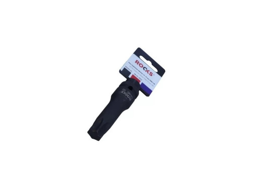 Rooks Douille à percussion 1/2", 75 mm, torx 60