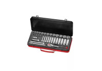 Coffret de douilles Force 3/8" 6 pans 35 pièces