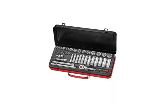 Coffret de douilles Force 3/8" 6 pans 35 pièces