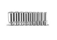 Jeu de douilles Force 1/2" 6 pans longs 9 pièces