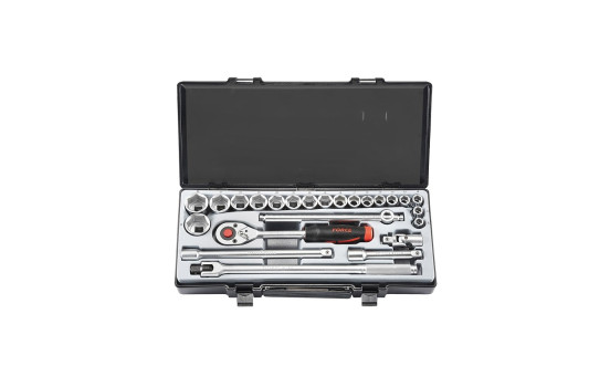 Jeu de douilles Force 1/2" profil Golf 24 pièces
