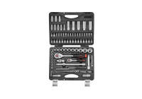 Jeu de douilles Force 1/4", 5/16" et 1/2" profil golf 94 pièces