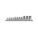 Jeu de douilles Force Torx 1/4", 3/8" et 1/2", 11 pièces