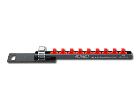 Rail de buse 1/4 "en aluminium vide (9 pièces)