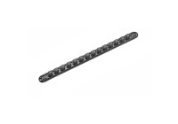 Rail de douille magnétique Force 1/2" en aluminium vide (14 pièces)