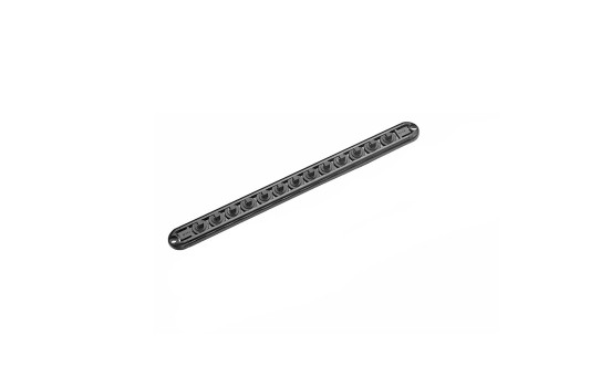Rail de douille magnétique Force 1/4" en aluminium vide (13 pièces)
