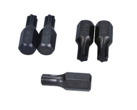 Rooks Bit 10 mm (3/8") Ribe M7 x 30 mm, 5 pièces