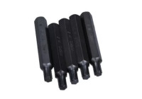 Rooks Bit 10 mm (3/8") Ribe M7 x 75 mm, 5 pièces