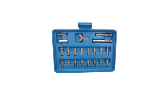 Jeu d'embouts 100 pièces 1/4" dans une boîte de rangement, Image 3