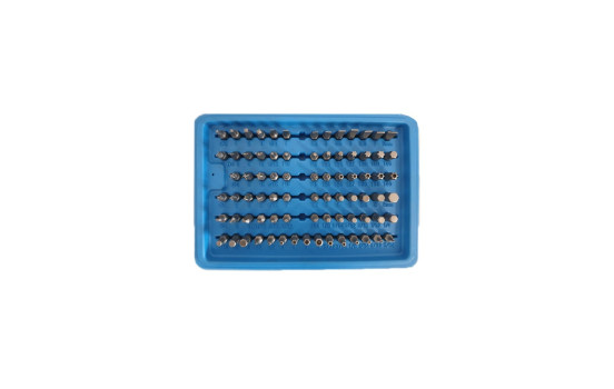 Jeu d'embouts 100 pièces 1/4" dans une boîte de rangement, Image 4