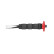 Burin plat Force avec manche 19 mm (200 mmL)