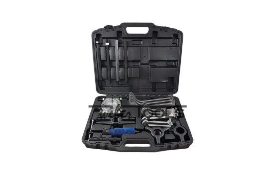 Jeu d'extracteurs avec broche hydraulique