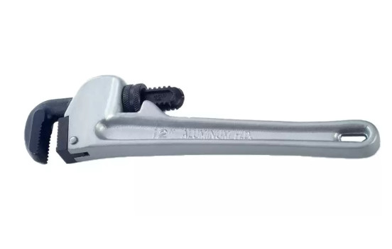 Clé à pipe Force Stillson aluminium 455 mm L 0-76 mm
