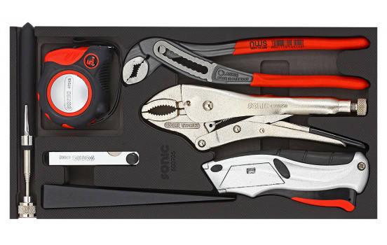 Ensemble de 7 pinces et outils soniques
