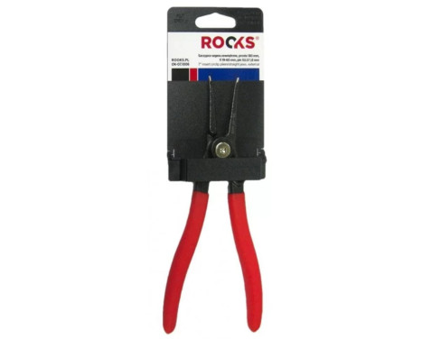 Pince à circlips Rooks, droite 180 mm
