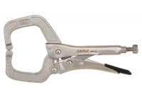 Pince verrouillable réglable mâchoires articulées en forme de C 150mmL